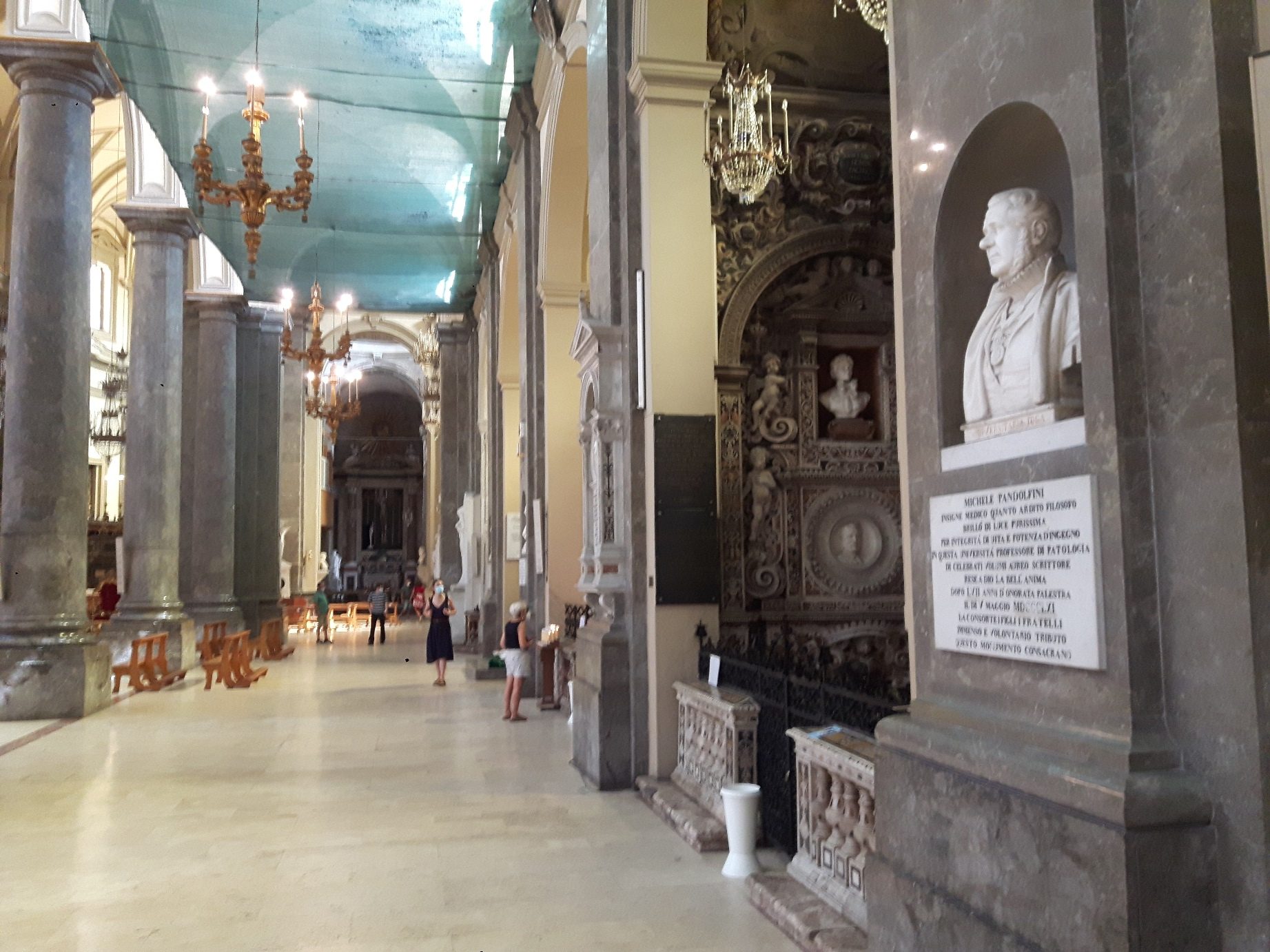 Michele Pandolfini's funeral monument, Church of San Domenico, Palermo - 01.jpg